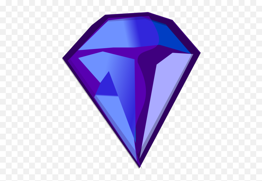 Blue Purple Diamond Png Svg Clip Art For Web - Download Graphic Design,Diamond Clipart Png