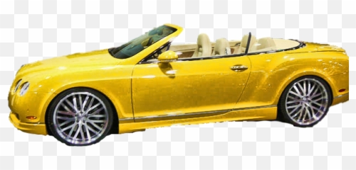 Bentley Yellow Psd Official Psds - Convertible Png,Bentley Png