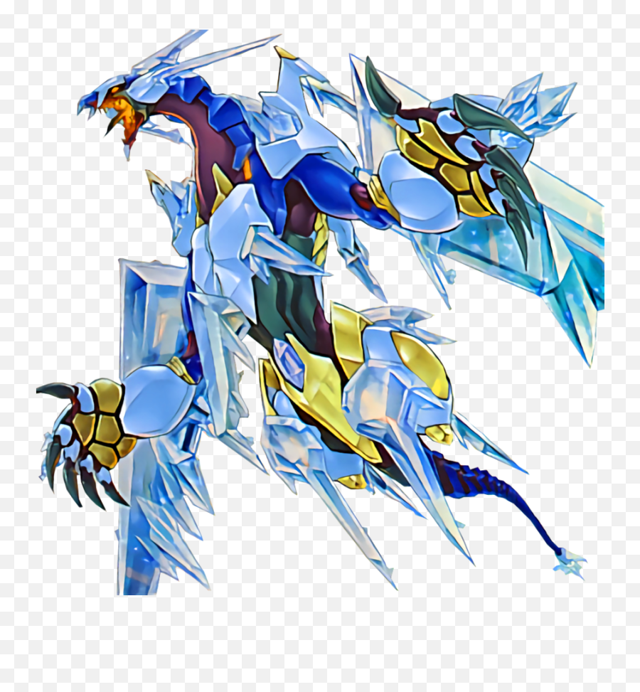 Crystal Wing Synchro Dragon Transparent U0026 Png Clipart Free - Crystal Wing Synchro Dragon Artwork,Blue Eyes White Dragon Png