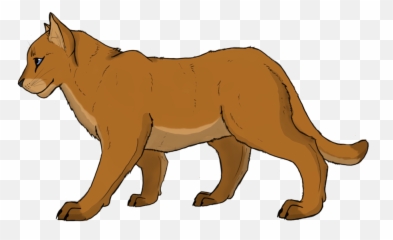 Download Vector Lion Mountain - Clipart PNG Cartoon