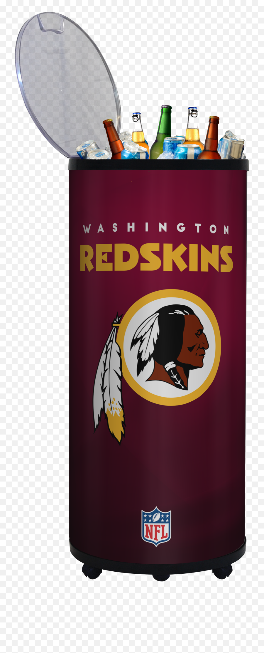 Beverage Ice Barrel Cooler - Washington Redskins Png,Washington Redskins Logo Png