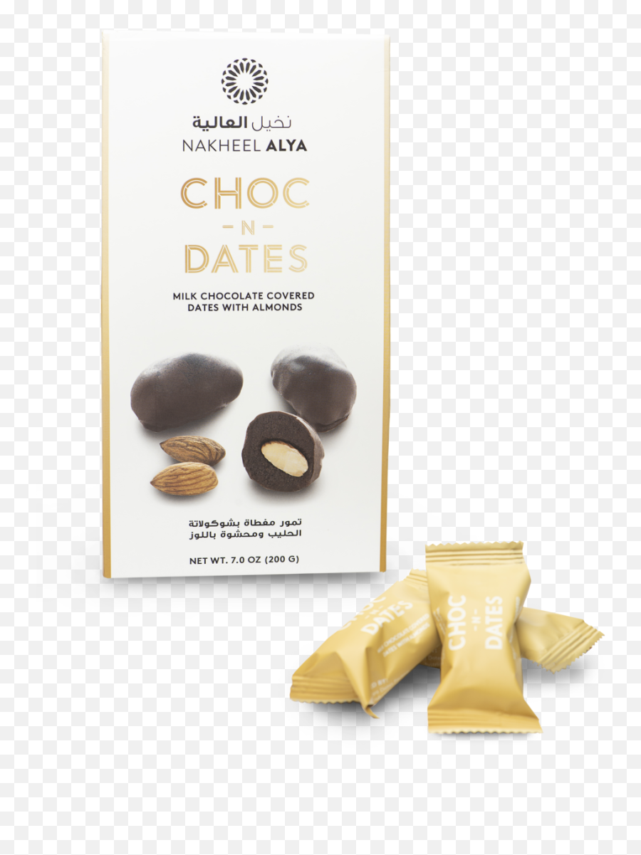 Choc - Ndates U2014 Nakheel Alya Nakheel Alya Milk Chocolate 200gr Png,Dates Png