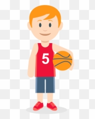 13 Boy Clipart Basketball Player Free Clip Art Stock - Infographic About Healthy Lifestyle Png,Basketball Clipart Png