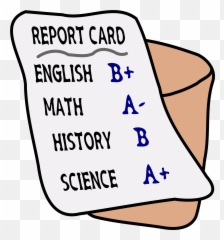 Report Card Clipart Png