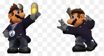 Download Hd 11628876 - U003eu003e Doctor Mario Melee Png Melee Black Dr Mario,Dr Mario Png