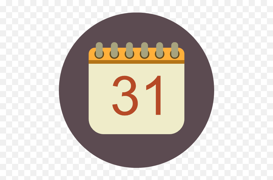 Date Day Schedule Table Calendar Icon - Mixed Rounded Png,Calendar Icon Png Transparent