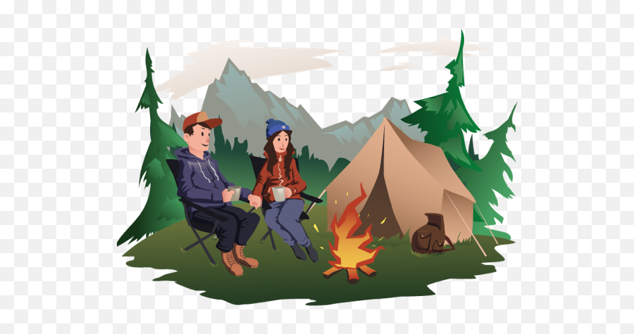 Download Hd Watch Your Favorite Content - Camping Images Png,Camping Png