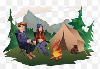 Download Hd Watch Your Favorite Content - Camping Images Png,Camping Png