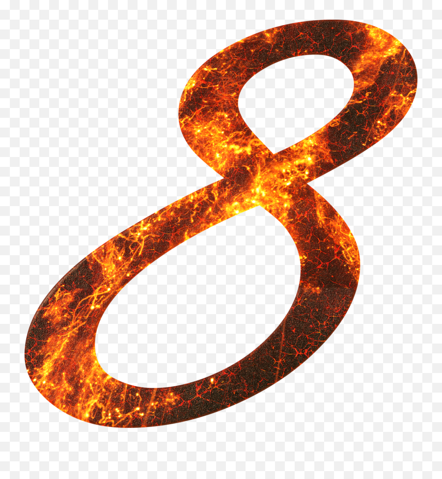 Number 8 Fire - Imagens Do Número 8 Png,8 Png