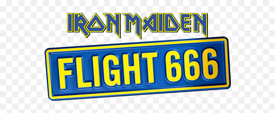 Maiden Flight Png Free - Flight 666 Iron Maiden Png,666 Png