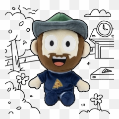Pizza Cartoons Anthony Plush Png Cartoon