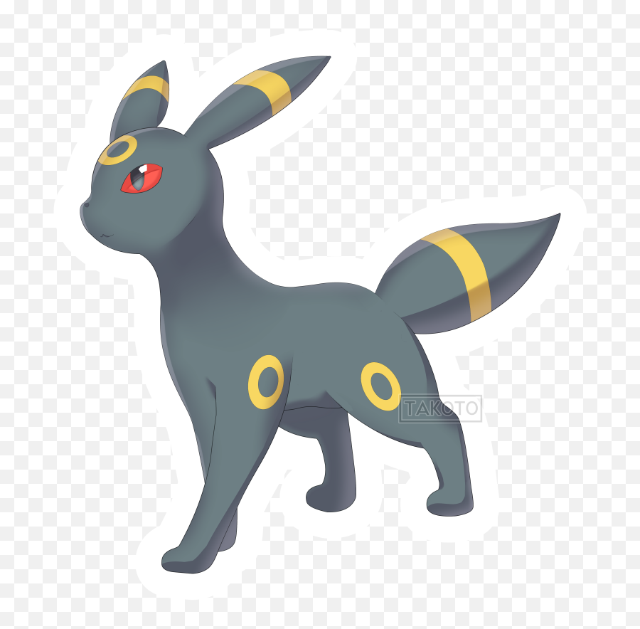 Umbreon By Takoto - Cartoon Png,Umbreon Png