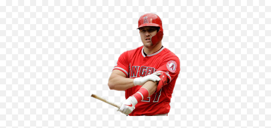 Mike Trout Png Free Download - Los Angeles Angels Of Anaheim,Trout Png