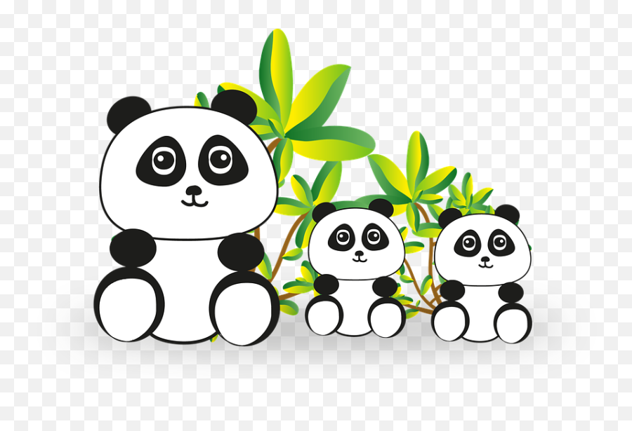 Download - Good Night Cute Cartoon Png,Panda Png