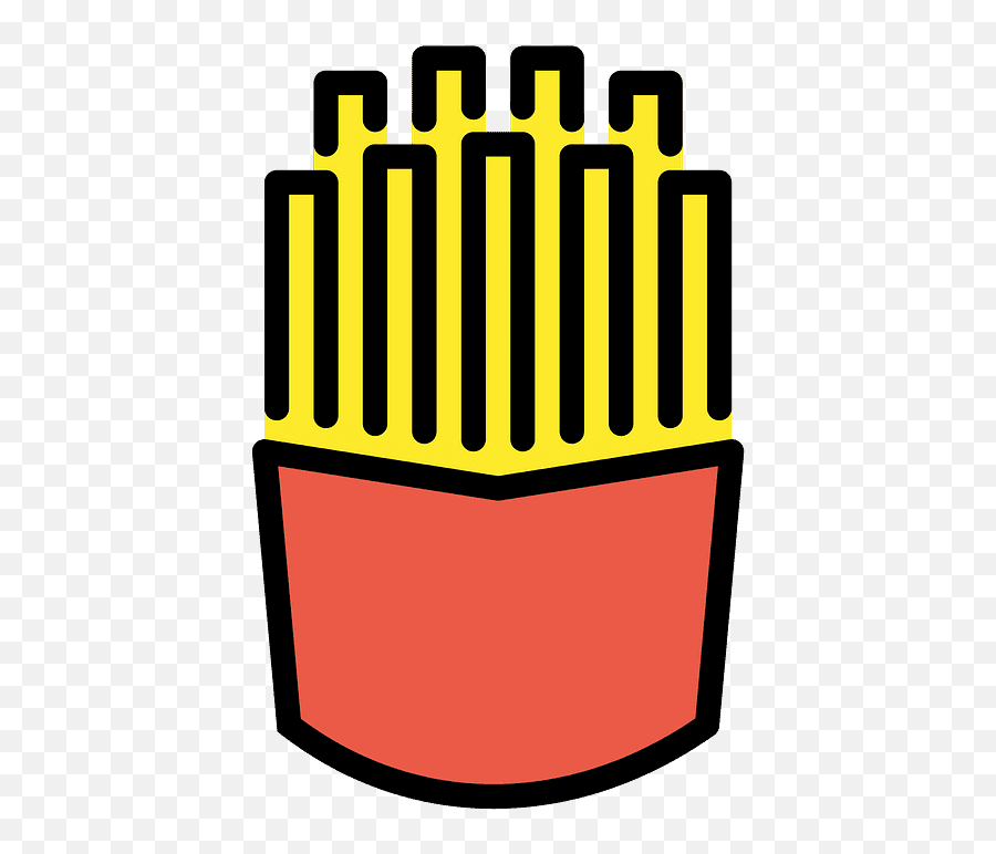 French Fries Emoji Clipart - Png Batata,French Png