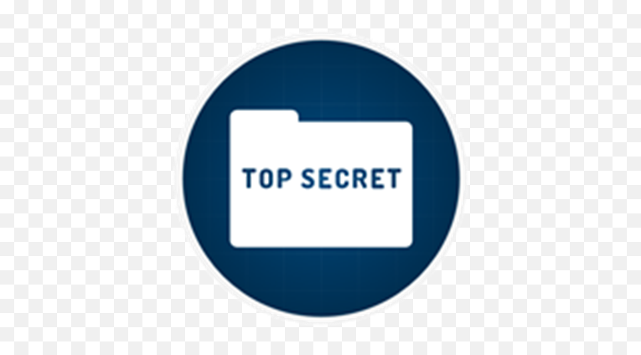 Top Secret - Roblox Horizontal Png,Top Secret Logo