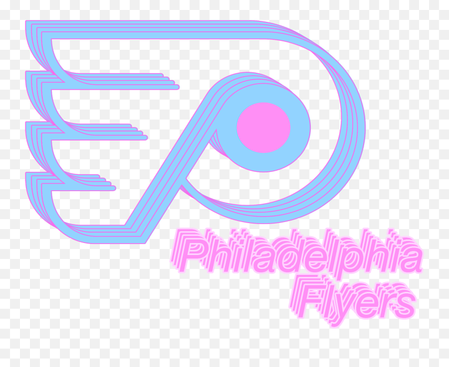 Made A Philadelphia Flyers Logo Put It - Pink Flyers Logo Png,Flyers Logo Png