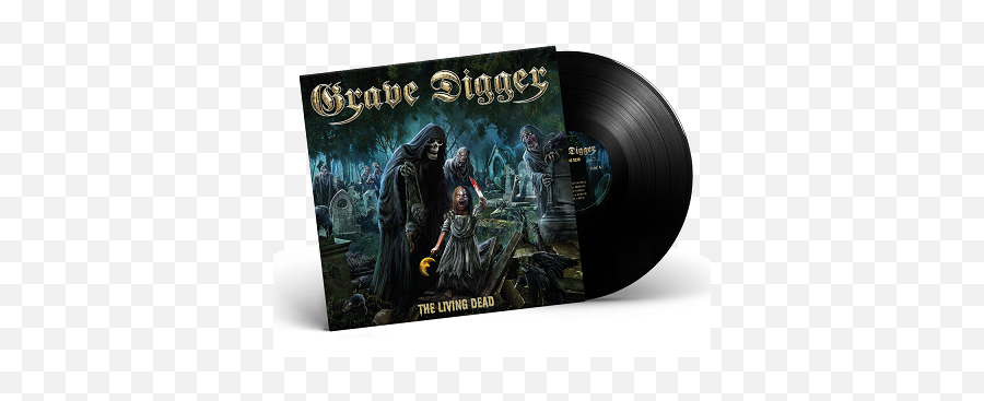 Limited Edition Black Vinyl Gatefold Lp - Grave Digger Band Wallpaper Hd Png,Grave Digger Logo