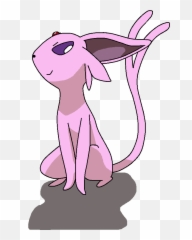 Cheeky Espeon Pokémon Fanart - Animal Figure png