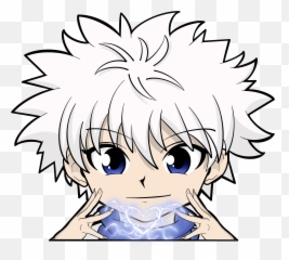 Killua - Killua Peeker Sticker Png,Killua Transparent