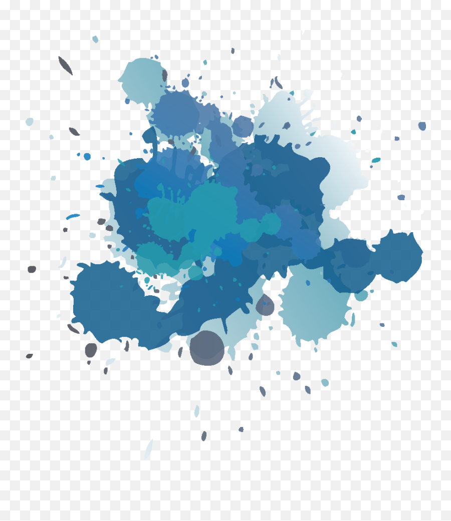 Blue Splash Png - Blue Paint Splatter Transparent 2563397 Splash Paint Splatter Png,Splatter Transparent
