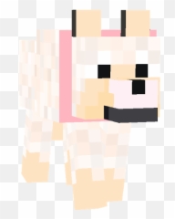 Wolf Minecraft Skin - Cute Dog Skins png