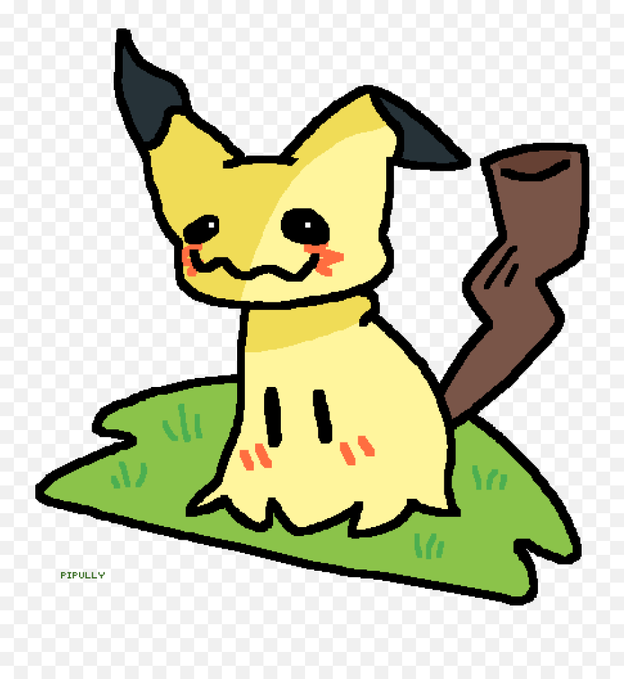 Download Hd Mimikyu Transparent Png Image - Nicepngcom Happy,Mimikyu Transparent