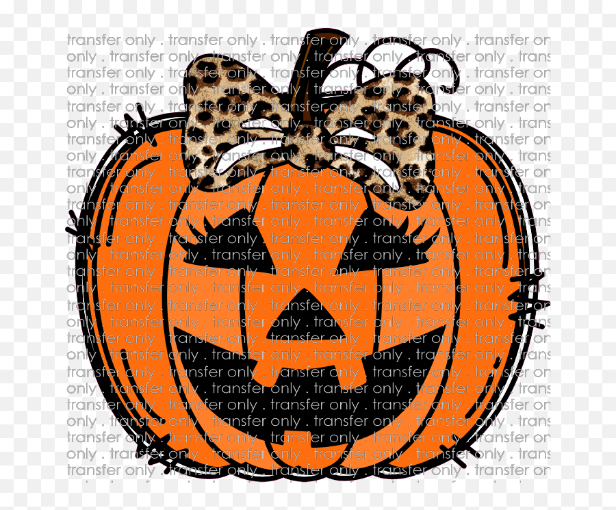 Hallo 78 Girl Pumpkin Face Scribble Bow Leopard - Pumpkin With Bow Clipart Png,Pumpkin Face Png