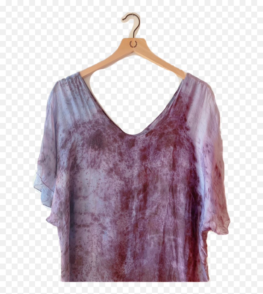 Flower Caftan Rose Petals Indigo - With Code Is 96 Scoop Neck Png,Rose Petals Transparent