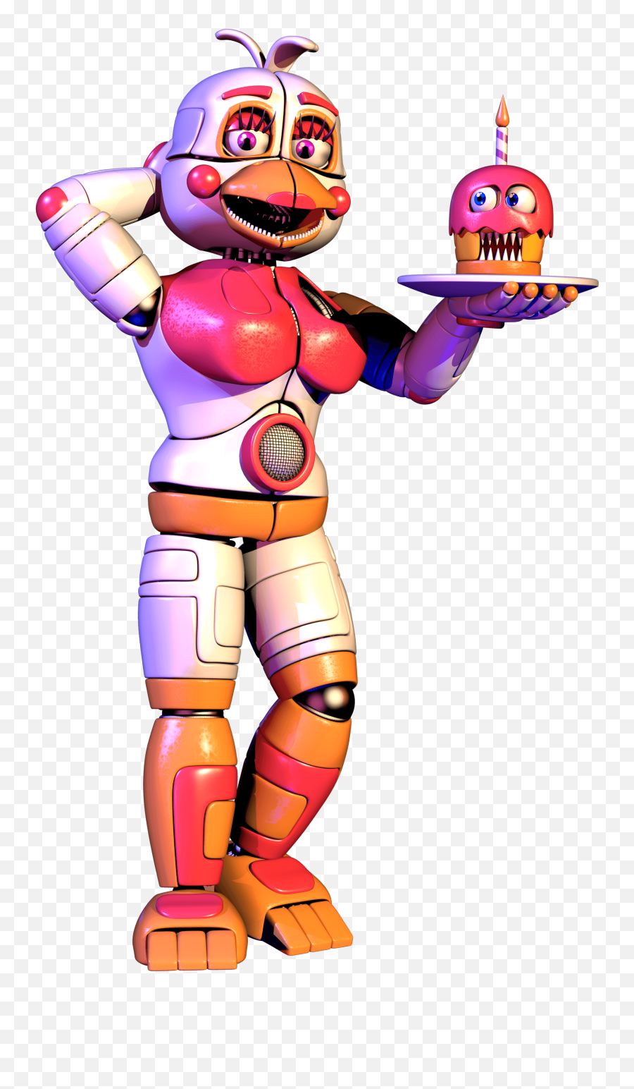 Funtime Chica Wallpapers - Wallpaper Cave Toy Chica Fanart Png,Chica Icon