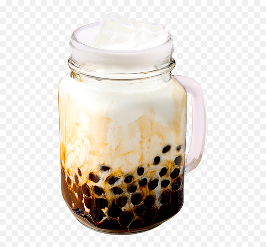 Download Brown Sugar Fresh Milk Tea - Brown Sugar Boba Png,Boba Png