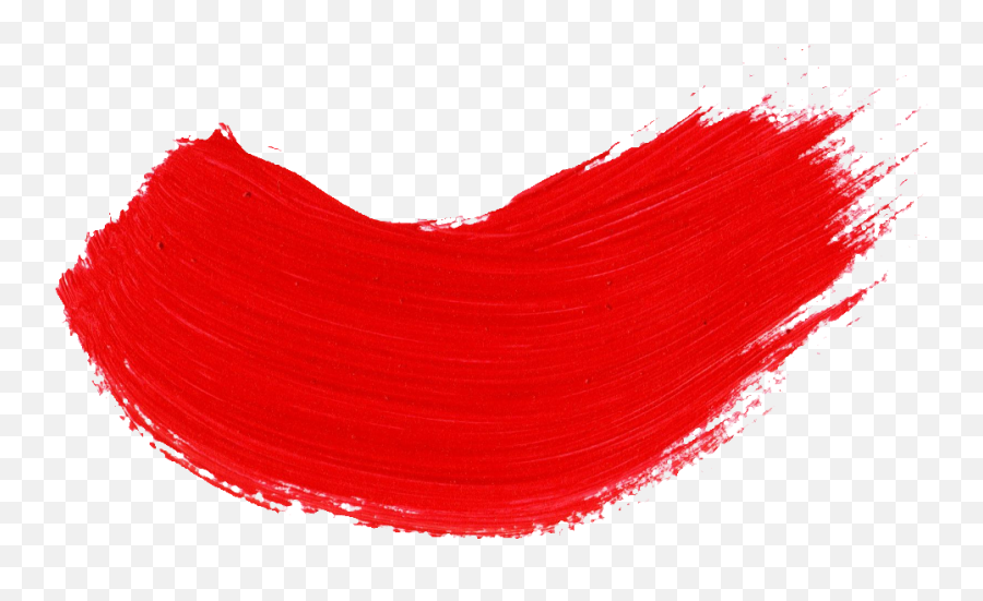 59 Red Paint Brush Stroke - Transparent Background Red Paint Stroke Png,Paint Brush Transparent Background