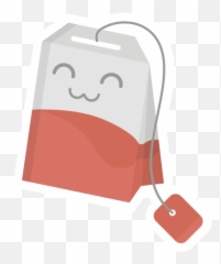 Tea Bag Sticker Flat - Transparent PNG u0026 SVG vector file Stickers Png