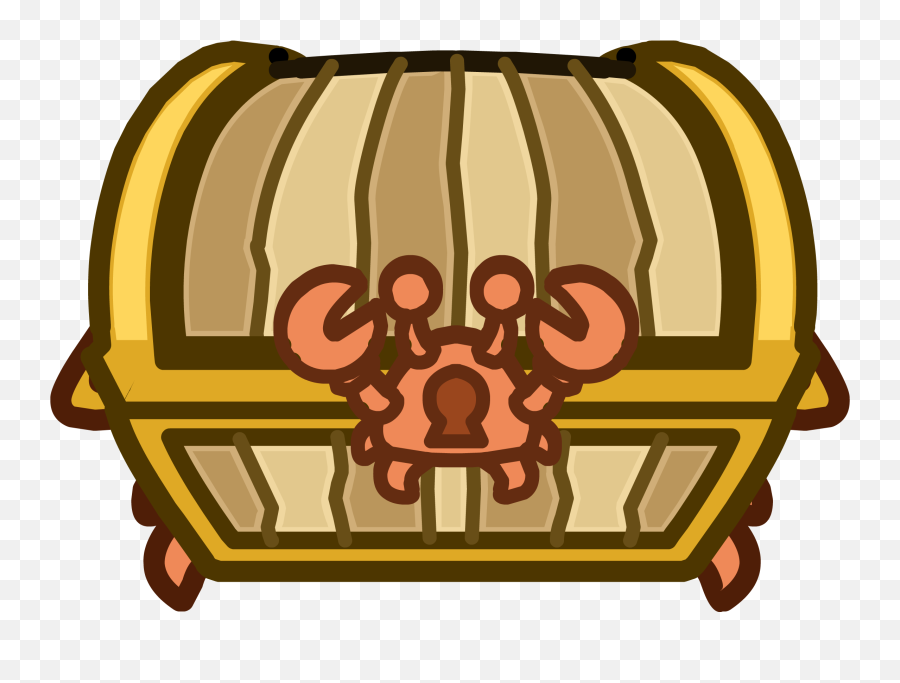 Crab Treasure Chest Club Penguin Wiki Fandom - Sprite Cofre Png,Treasure Chest Icon Png