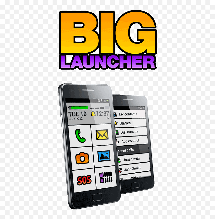Big Launcher - Big Launcher Png,How To Remove Red Numbers From Apps Icon On Android