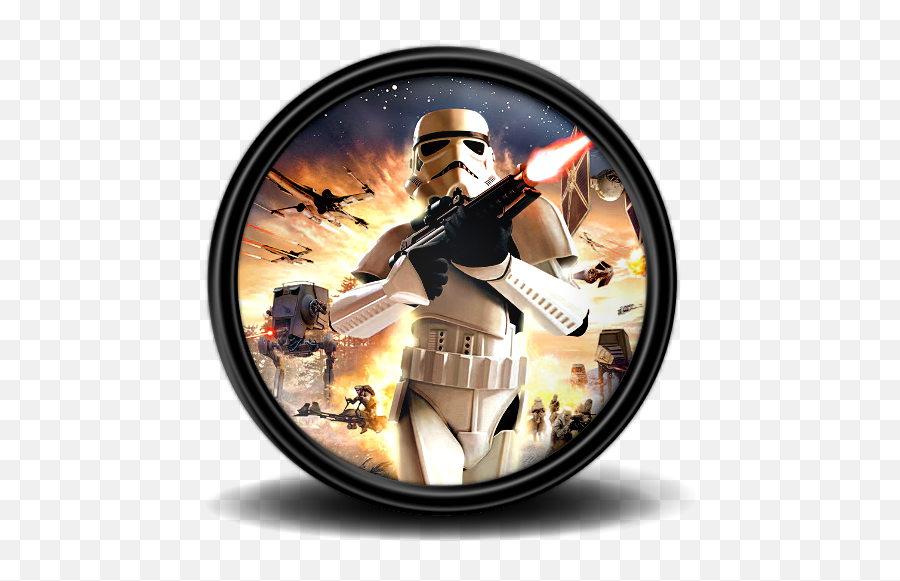 Star Wars - Battlefront New 2 Icon Mega Games Pack 39 Agario Star Wars Skin Png,Star Wars Battlefront 2 Logo Png