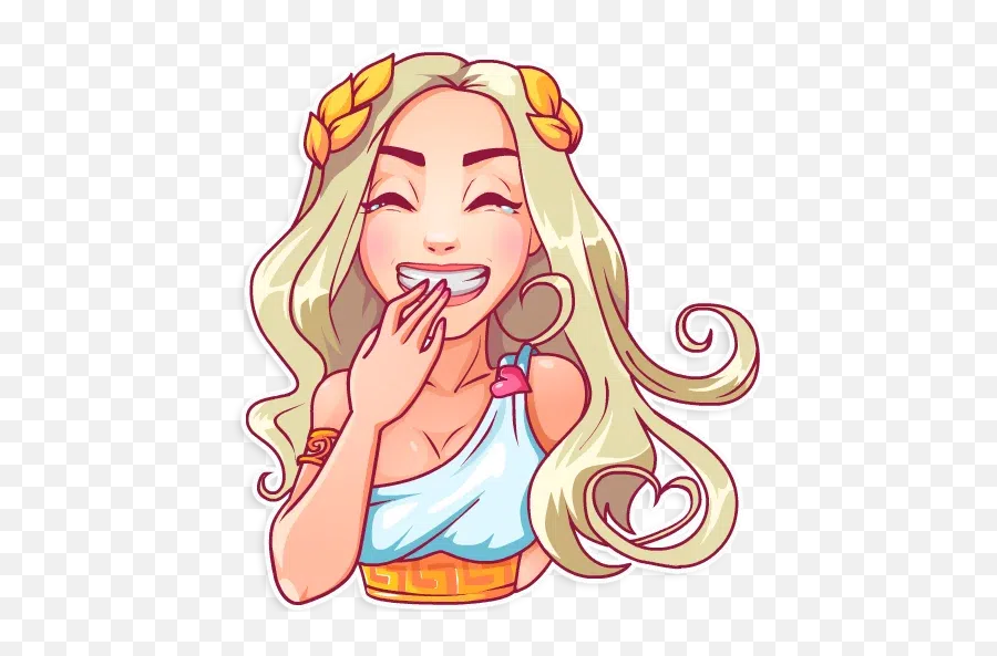 Aphrodite Whatsapp Stickers - Aphrodite Sticker Telegram Png,Aphrodite Icon