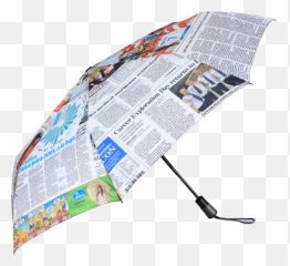 3 Fold Auto Open Frp News Paper Print Png