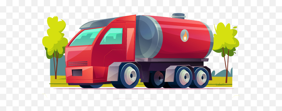 Transportation Cloud Sds Management - Truck Png,Fuel Truck Icon