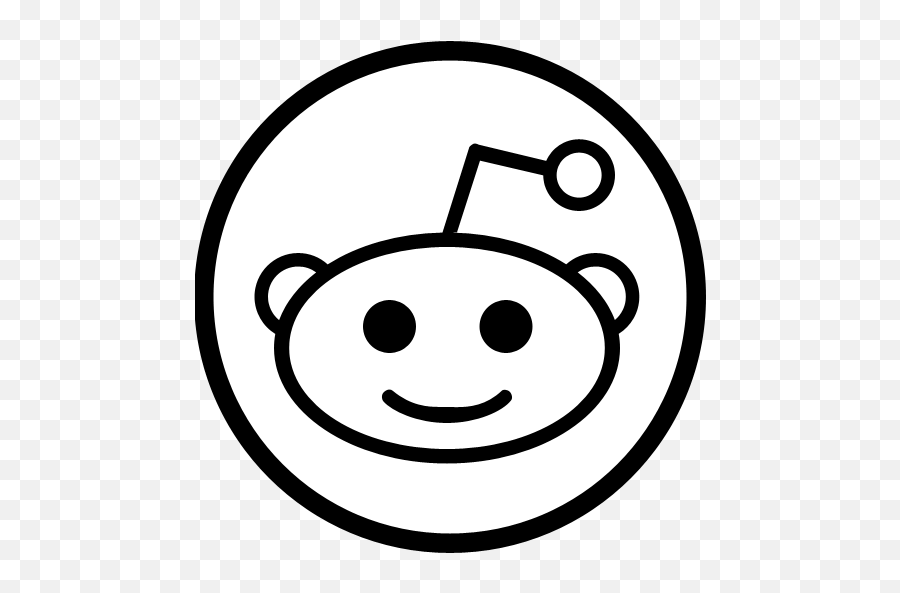 Iconizernet Ico Free Icons - Transparent Background Reddit Logo Png,Reddit Black Icon
