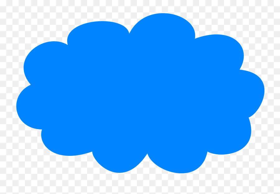 Icon Cloud Weather - Free Image On Pixabay Cloud Sticker Transparent Png,Storm Icon Blue Rain
