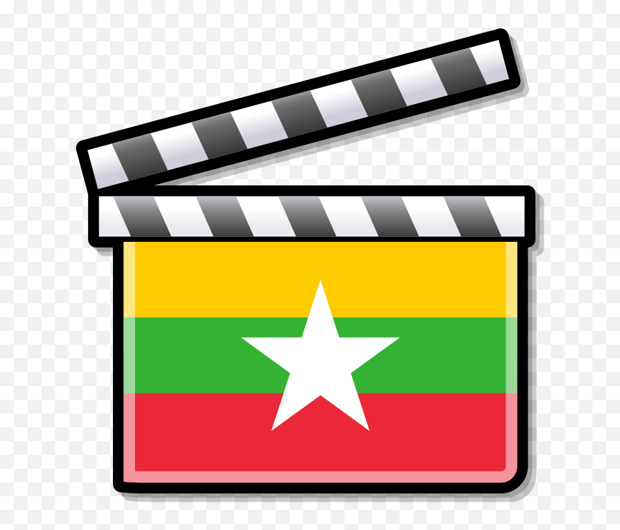 Download Myanmar Film Clapperboard - Icon Png Image With No Science Fiction Film Clipart,Clapboard Icon