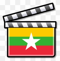 Download Myanmar Film Clapperboard - Icon Png Image With No Science Fiction Film Clipart,Clapboard Icon