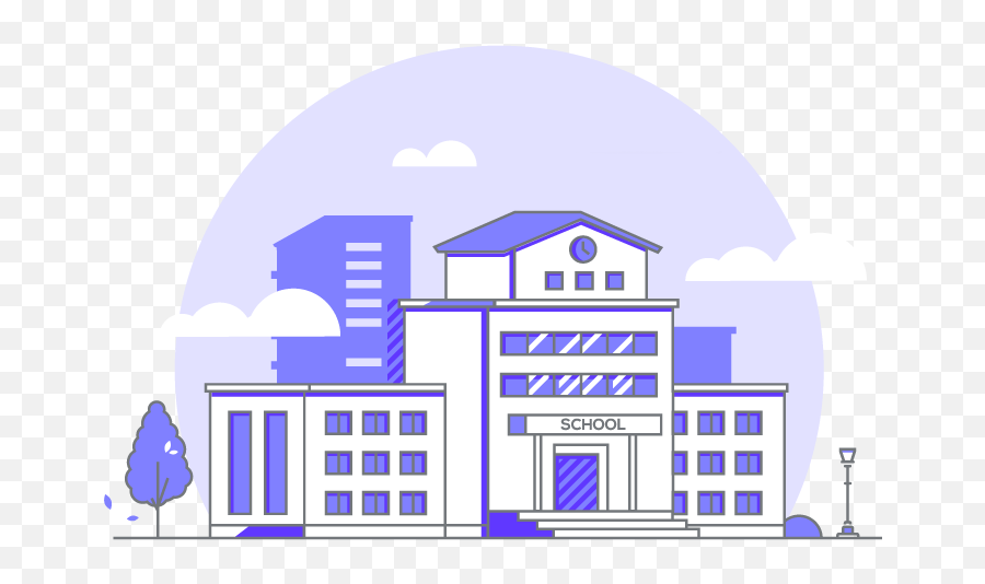 Open Source D2l Europe - Vertical Png,School Building Icon Vector