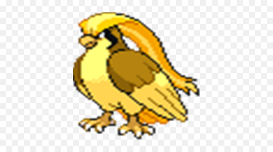 Shiny Pidgeot Front - Roblox Png,Pidgeot Png