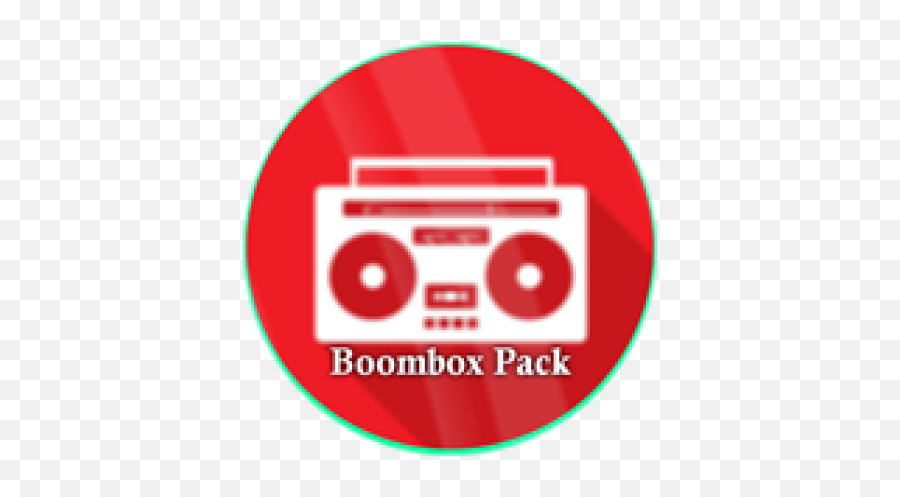 Boombox Back Item - Roblox Red Boombox Icon Png,Boombox Icon