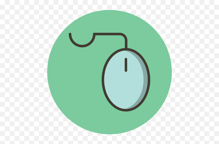 Cursor Icon Click Internet Mouse Button - Dot Png,Mouse Click Icon