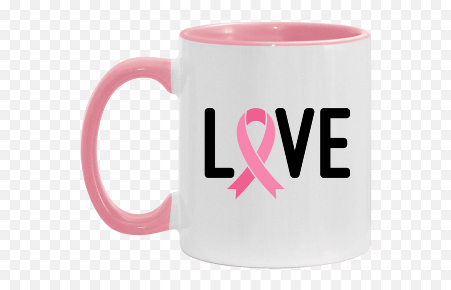 Love Cancer Awareness Pink Ribbon Mug U2013 Iu0027m Covered - Serveware Png,Breast Cancer Ribbon Icon