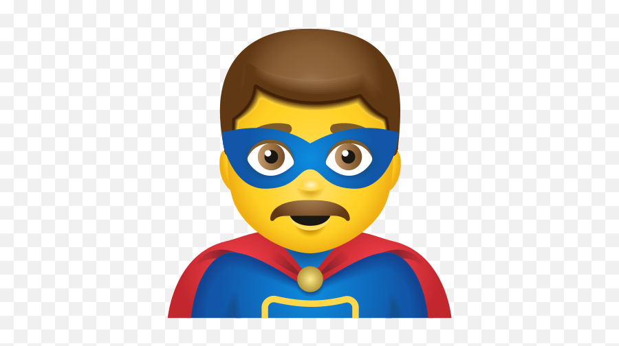Man Superhero Icon In Style - Emoji Policier Png,Superhero Icon Png