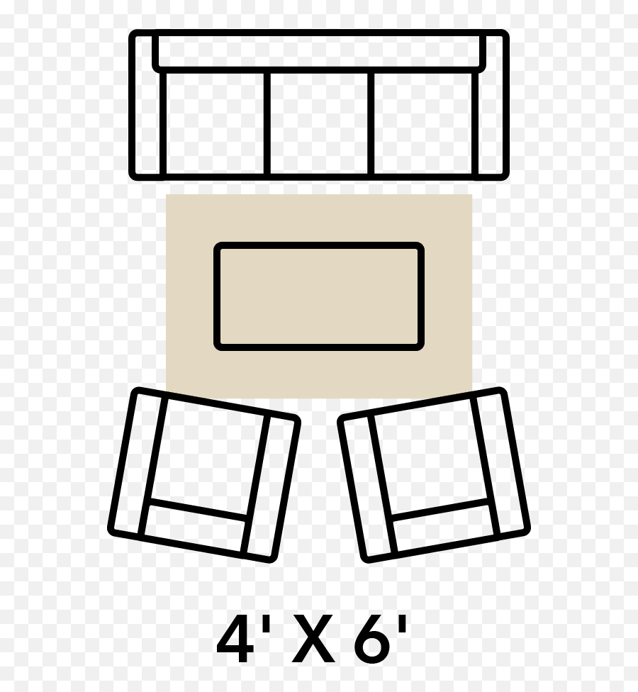 Rug Sizing Guide U2013 Capel Rugs - Dessin Table Ronde Facile Png,Icon Sizing Chart